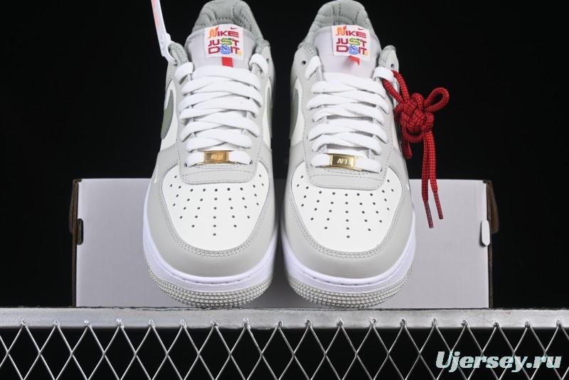 Nike Air Force 1 '07 Low Casual Sneakers with Full-Length Air Cushion - HV6000-131