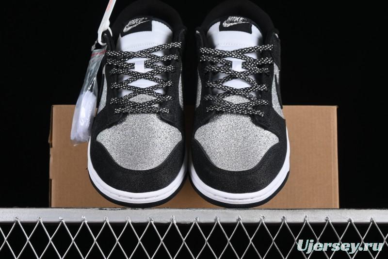 Nike SB Dunk Low Black Starry Sky Anniversary Custom Low-Top Casual Skate Shoes - LW1818-101