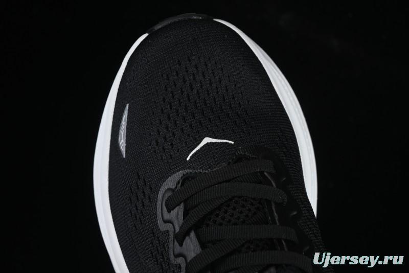 HOKA ONE ONE Bondi 9 Knit Lightweight Casual Running Shoes - 1162012 BWHT