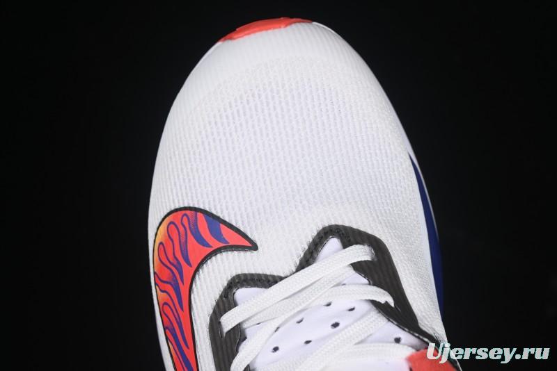 Nike Zoom Rival Fly 4 Lightweight Responsive Running Shoes with Flyknit and React Technology - HQ3512-100