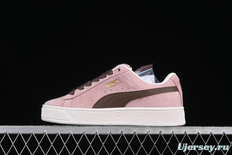PUMA Suede Classic Sneakers - Rose Pink & Chocolate Brown
