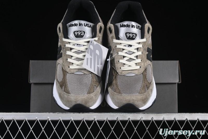 New Balance Made In USA M993 Series Classic Retro Casual Running Shoes with Heritage Design - U993JJ