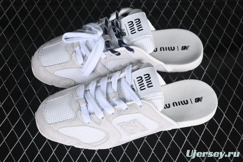 MiuMiu x New Balance 530 Series Low-Top Classic Retro Casual Slip-On - 530