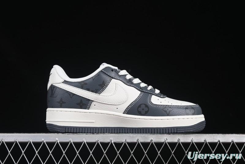 Nike Air Force 1 '07 Low LV Collaboration Beige Print Casual Sneakers - CS5288-002