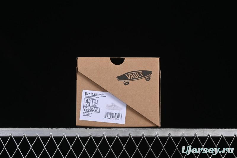 Vans Style 36 Decon SF Half Moon Toe Killer Whale Vulcanized Skate Shoes - VN000SHM07F