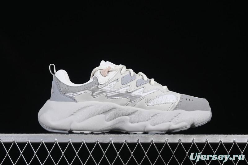 FILA Wave Fusion Chunky Sneakers - White & Gray