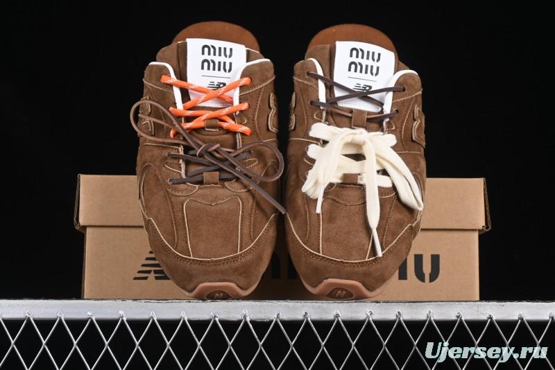 MiuMiu x New Balance 530 Low-Top Classic Retro Casual Slip-On - AJD4