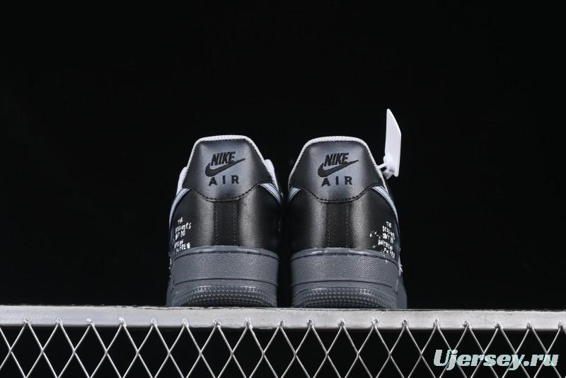 Nike Air Force 1'07 Low Gradient Skeleton Casual Sneakers - YD2425-110