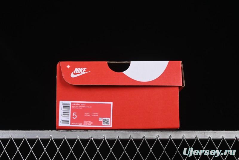 Nike Air Max 2013 Retro Breathable Mesh Running Shoes with Full-Length Max Air Cushion - HV4303-099