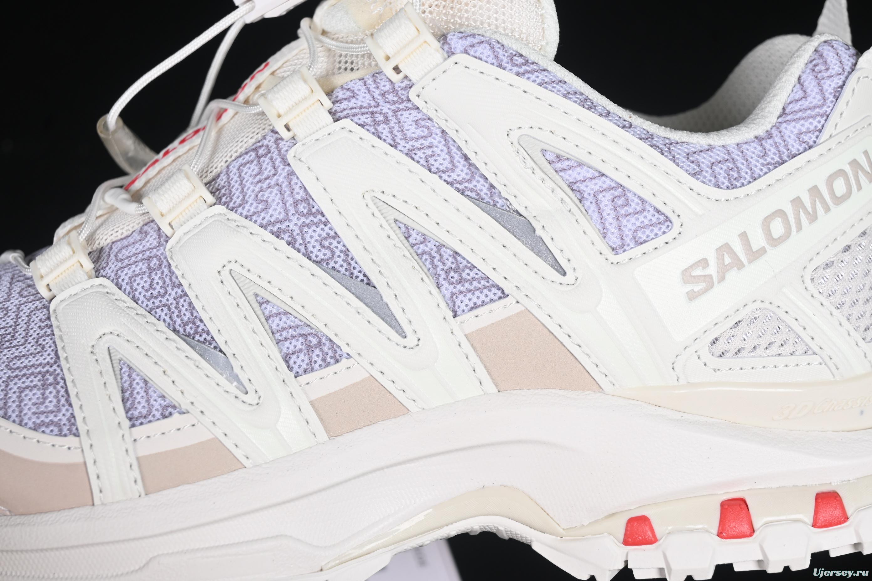 Salomon XT-Wings 2 Trail Running Shoes – Cream & Lavender Edition