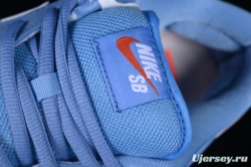 Nike SB Dunk Low Pro ISO University Blue Low-Top Skate Shoes - FJ1674-401