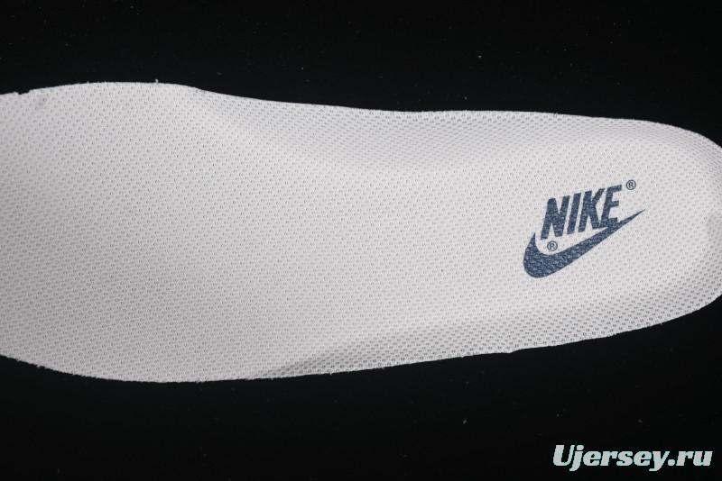 Nike Air Force 1 '07 Low Bape Collaboration Off-White Navy Blue Casual Sneakers - HH7518-066