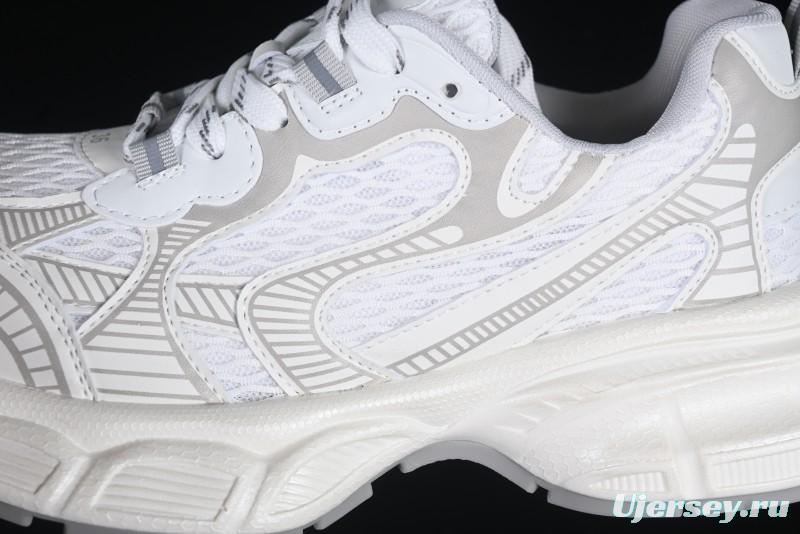 GG-CC Casual Running Shoes with Irregular Design for Trendy Look - 5509 White