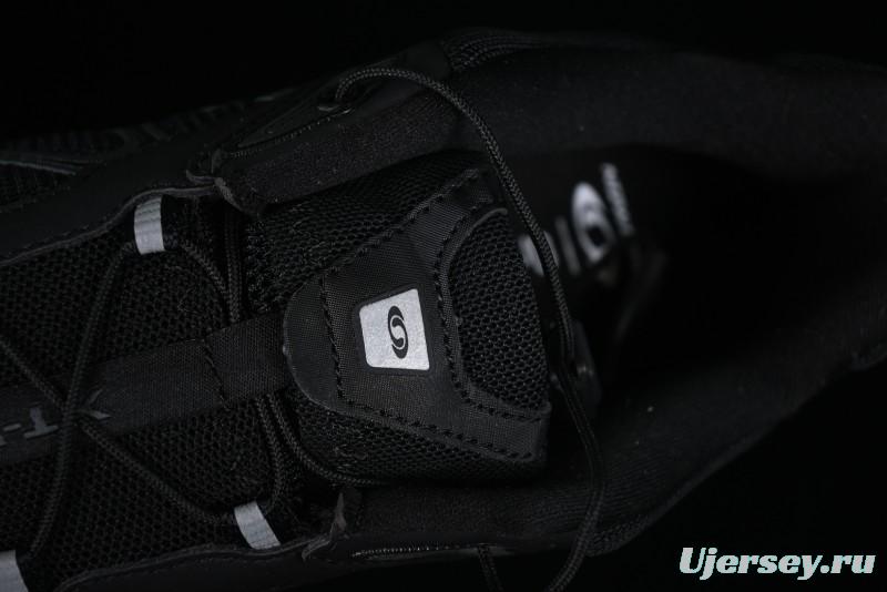 Salomon XT-Wings 2 All-Black Trail Running Sneakers - Sleek Performance and Style