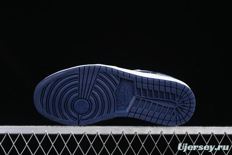 Nike Air Jordan 1 Low "Canadian Tuxedo" Basketball Shoes - IH0648-141