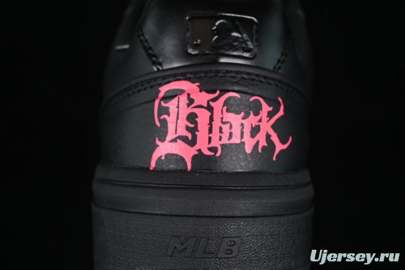 New York Yankees MLB Chunky Liner Custom Platform Sneakers in Neon Pink - 3ASXCA12N50WHS