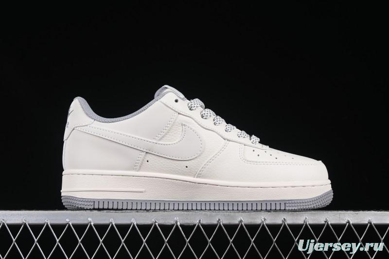 Nike Air Force 1 Low x Stussy "Light Bone and Grey" – Premium Collaboration Sneakers
