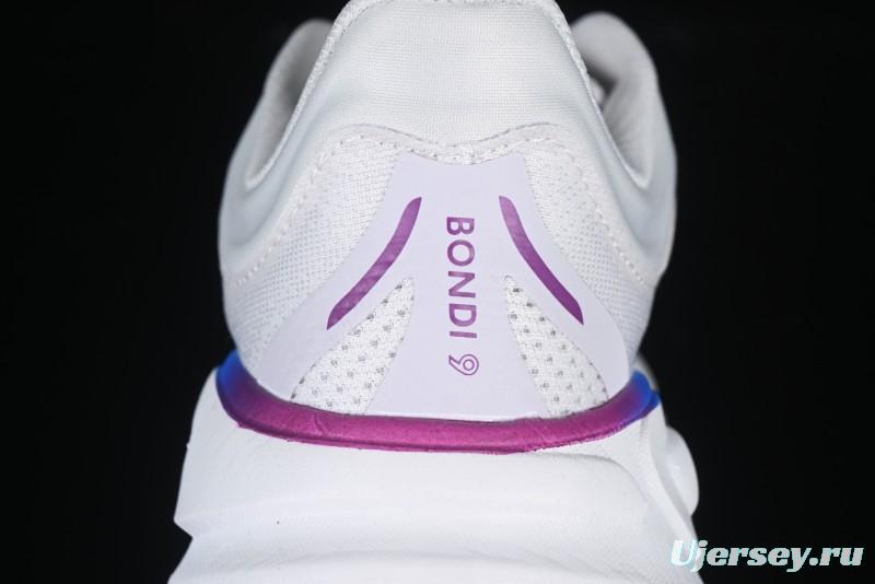 HOKA ONE ONE Bondi 9 Knit Lightweight Casual Running Shoes - 1162012 CYWH