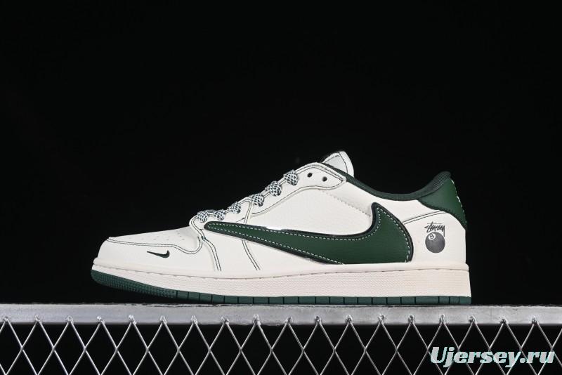 Nike Travis Scott x Fragment Design x Air Jordan 1 Low OG SP AJ1 Retro Sneakers - ZH2598-243