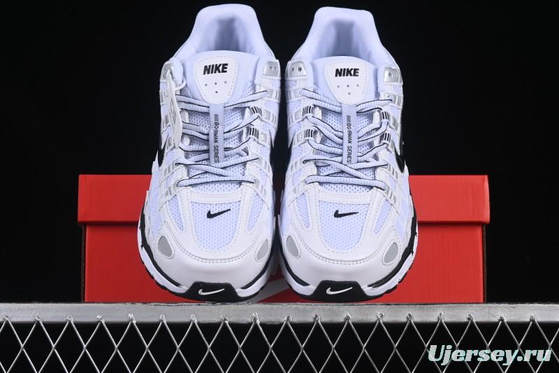 Nike P-6000 Premium Retro Casual Sneakers with Multi-Layer Design - CD6404-107
