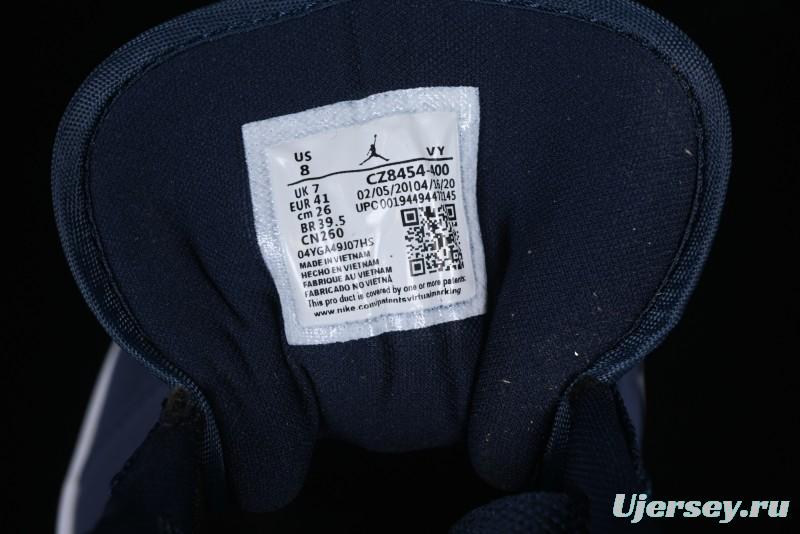 Nike Air Jordan 1 Low AJ1 Patriot Blue Red Low-Top Casual Lifestyle Sneakers - CZ8454-400