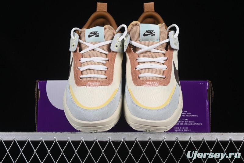 Nike SB Day One Low Top Casual Skate Shoes with Air Zoom Cushioning - HQ3475-121