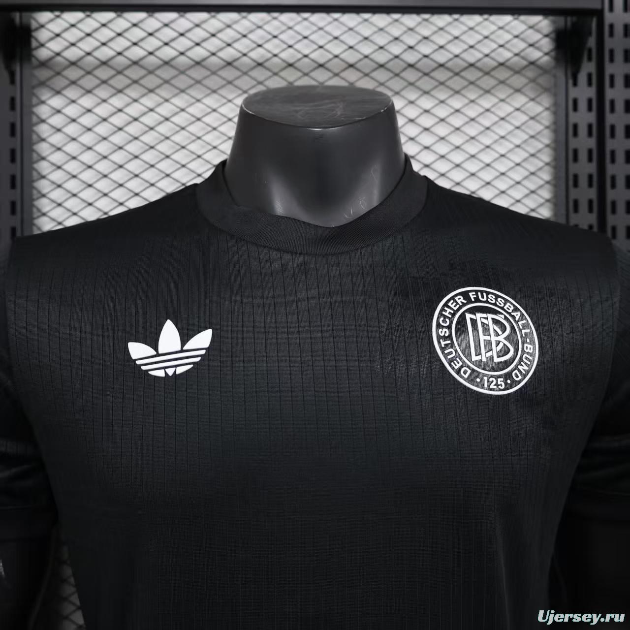 Player Version 2025 Germany Black 125Th Anniversary Jersey