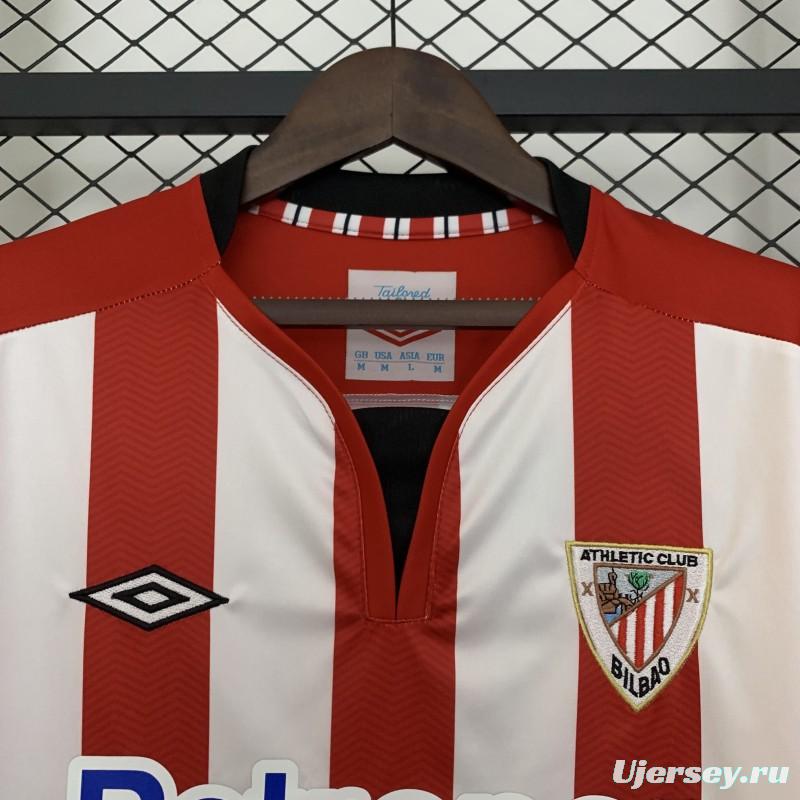 11/12 Retro Athletic Bilbao Home Jersey