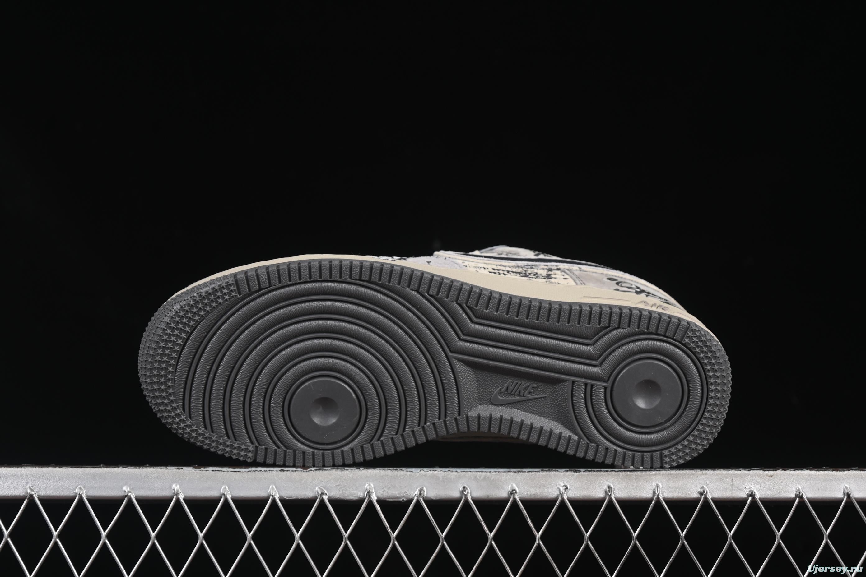 Nike Air Force 1'07 Low Dark Skull Casual Sneakers - YD2425-660