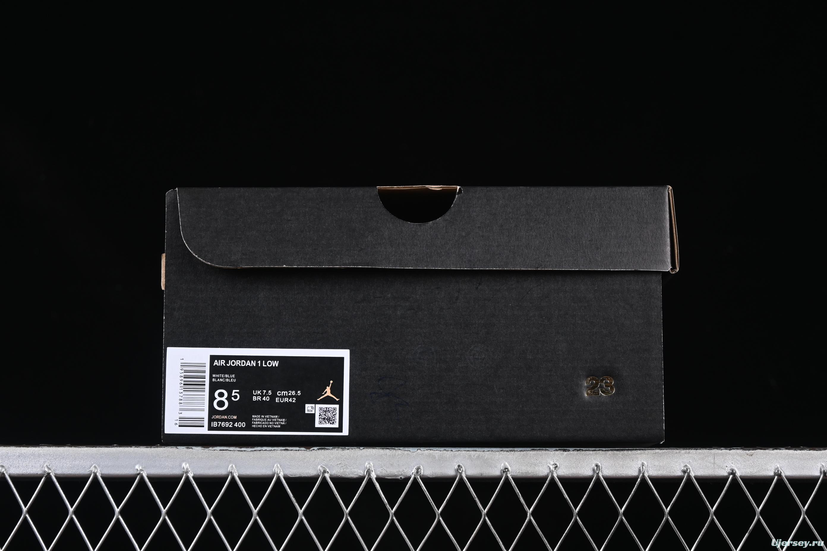 Nike Air Jordan 1 Low "True Blue" Basketball Shoes - IB7692-400