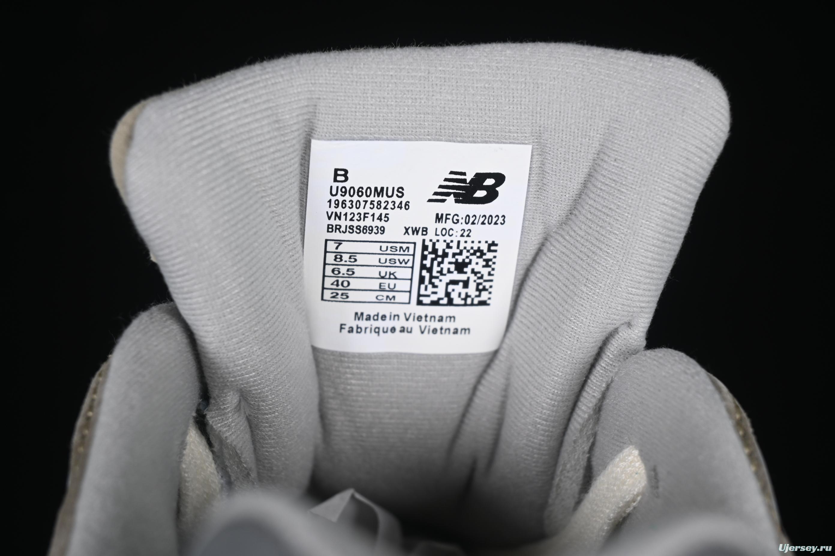 New Balance 9060 Retro Casual Running Shoes with ABZORB Cushioning Technology - U9060MUS