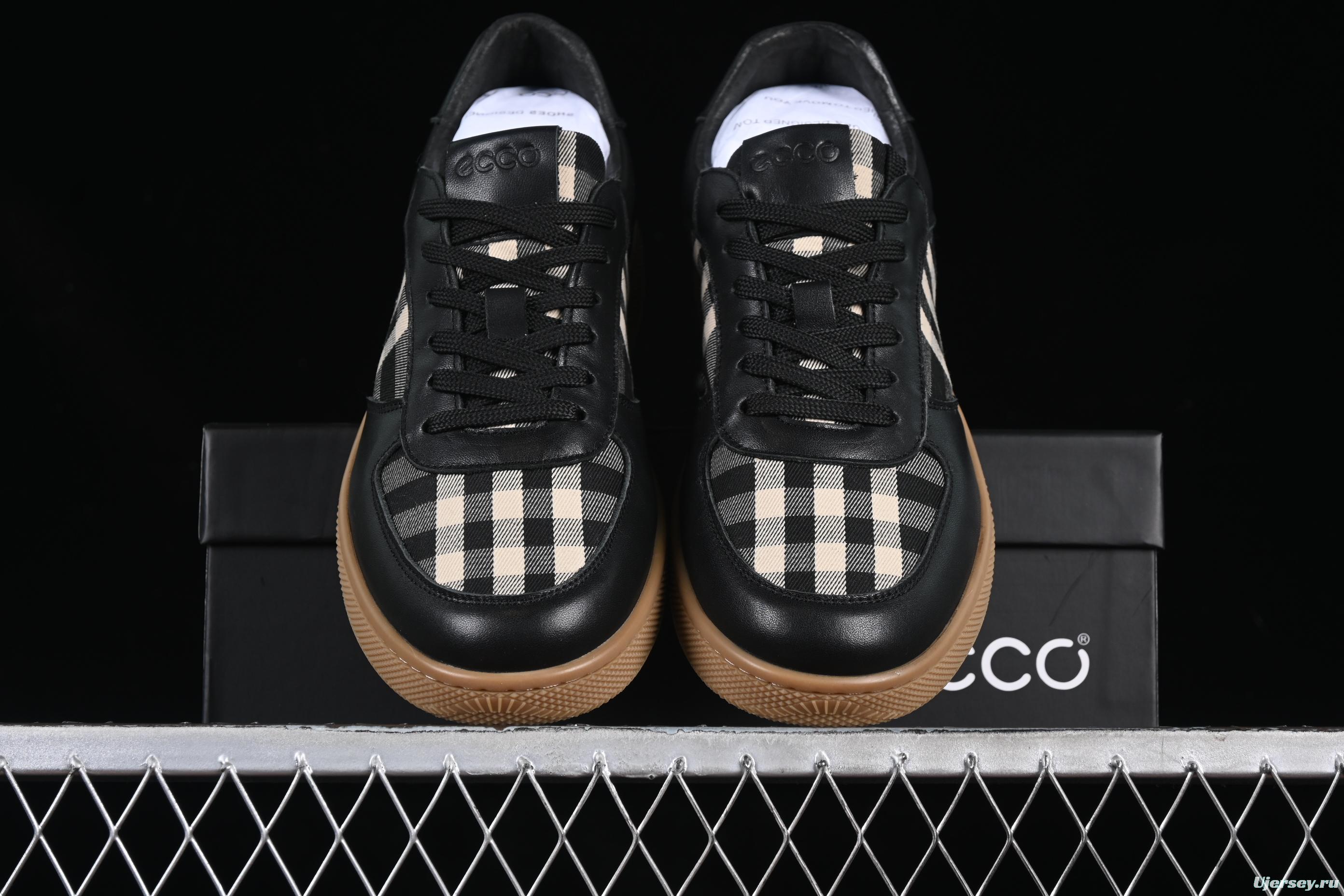 ECCO Street Flow Casual Sneakers with Color Blocking Design - 63750101001