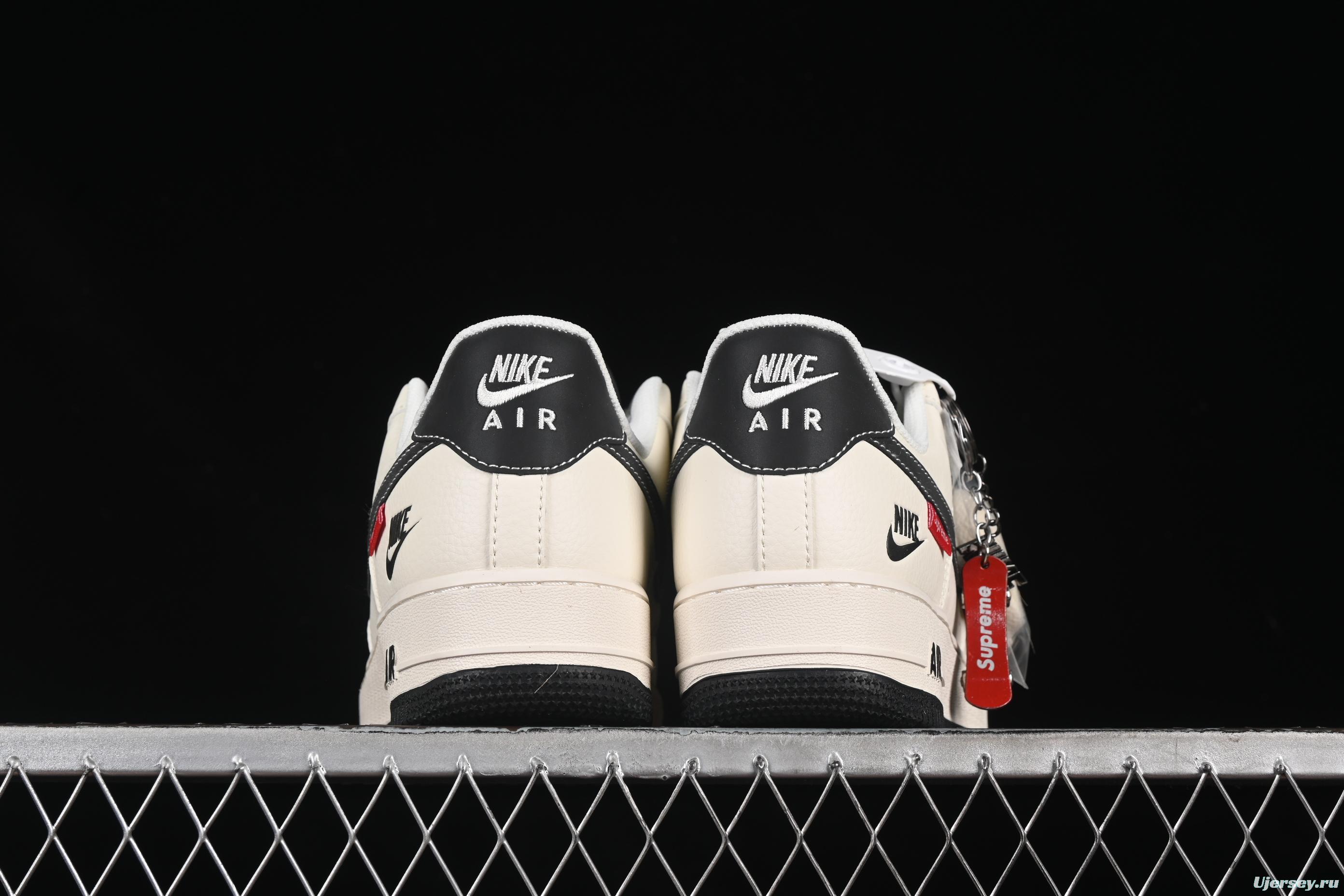 Nike Air Force 1 '07 Low Supreme Casual Sneakers with Full-Length Air Cushion - HH7518-038