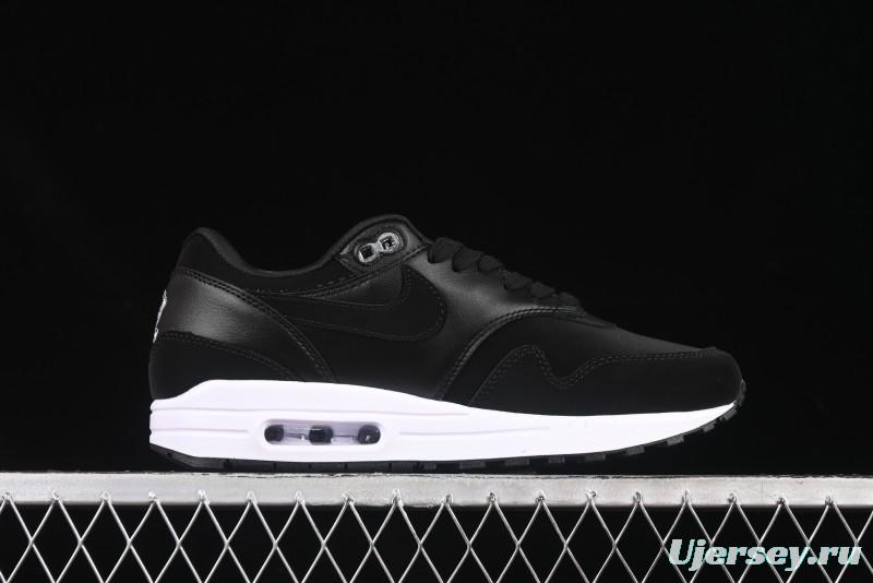 Nike Air Max 1 Retro Running Shoes with Half-Sole Air Cushion - 875844-001