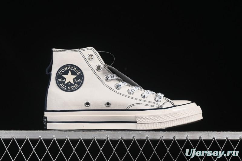 Converse Chuck Taylor All Star 1970s High Top Canvas Sneakers with Noritake Hand-Drawn Elements - A15787C