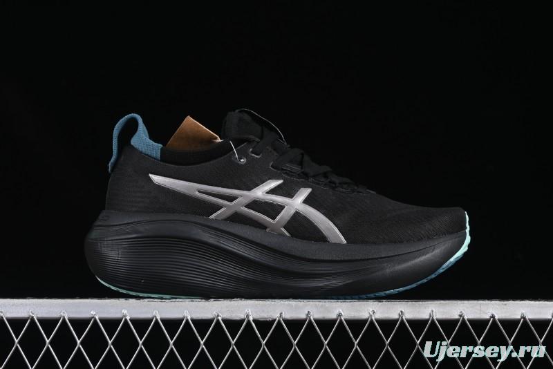 Asics Gel-Nimbus 27 Retro Breathable Casual Shoes with Cushioning for Men - 1011C093-001