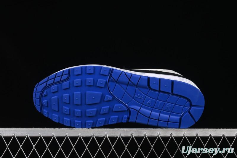 Nike Air Max 1 Retro Running Shoes with Half-Sole Air Cushion - 875855-001