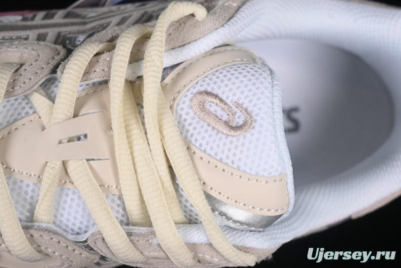 Asics Gel-NYC Retro Breathable Casual Shoes with Cushioning for Men - 1203A383-104