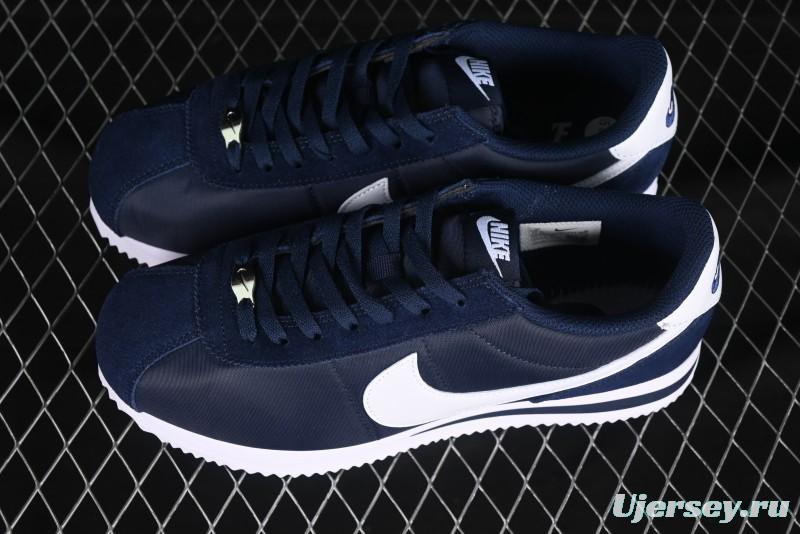 Nike Classic Cortez Leather Retro Running Shoes with Cushioned Sole - HF0263-400