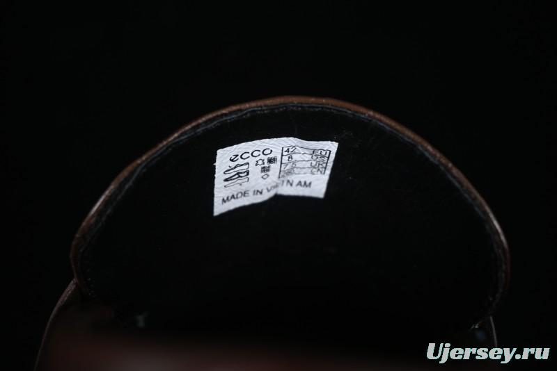 ECCO London Collection Slip-On Business Men's Leather Shoes with Wide Toe Design and Innovative Sole - 61160801002