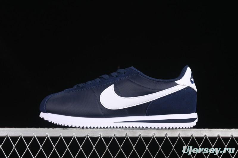 Nike Classic Cortez Leather Retro Running Shoes with Cushioned Sole - HF0263-400