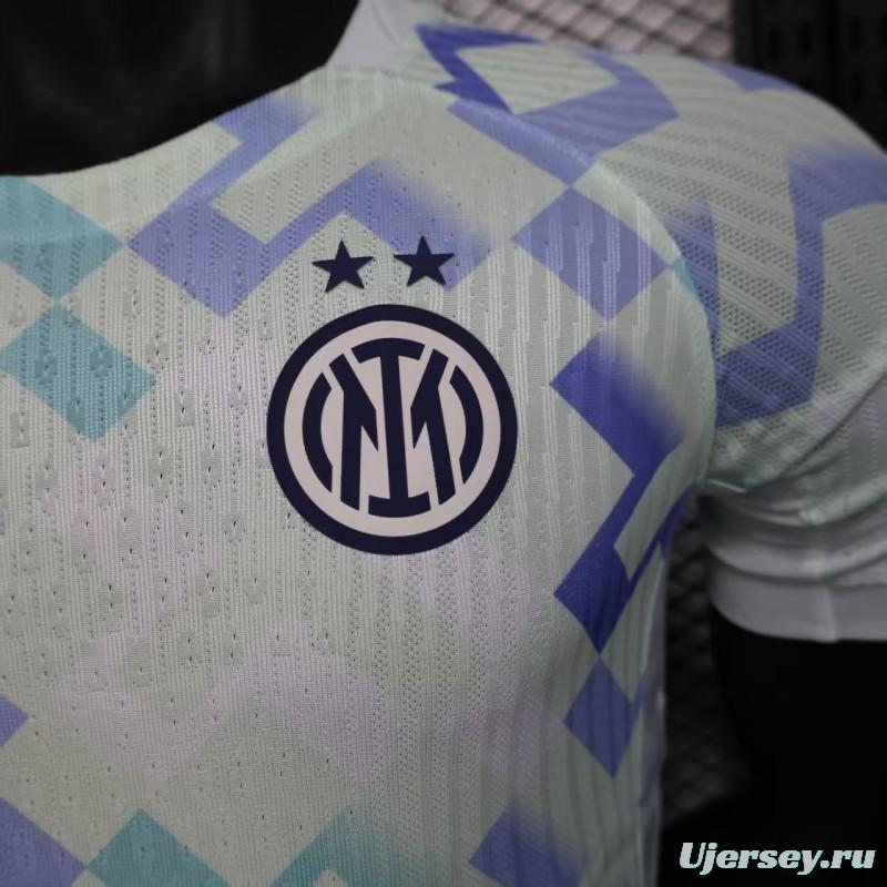 Player Version 25/26 Inter Milan Away Jersey Without Sponsor