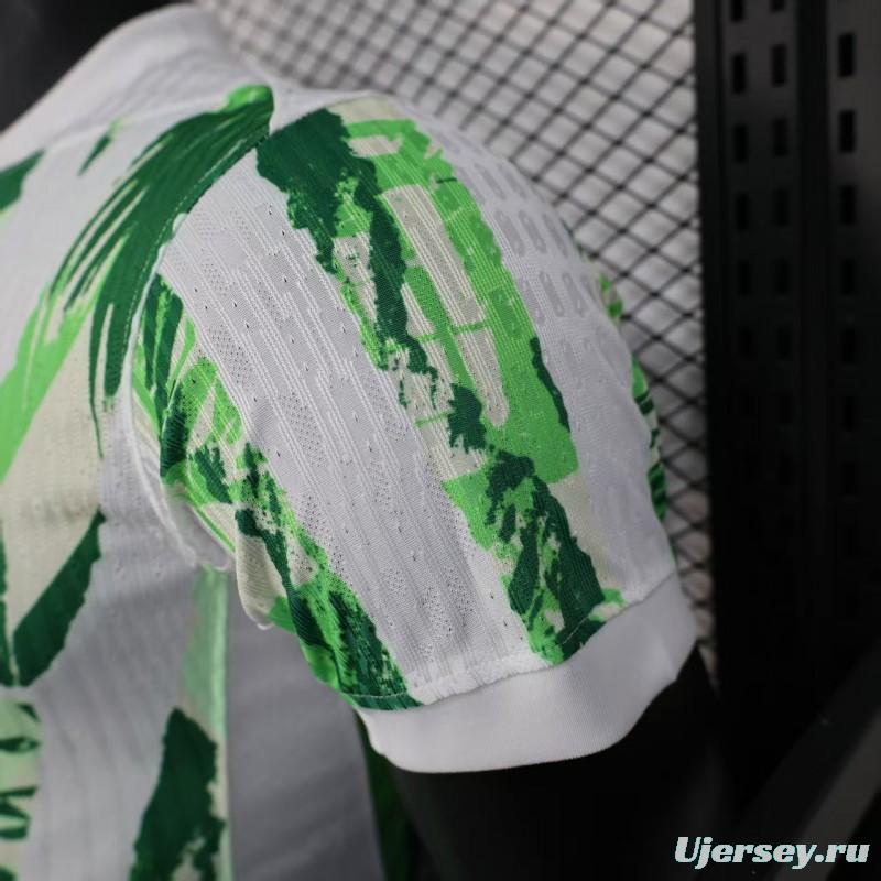 Player Version 2025 Nigeria Green/White Jersey