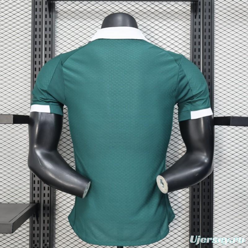 Player Version 25/26 Plymouth Home Jersey Argyle Green with Puma Logo Design