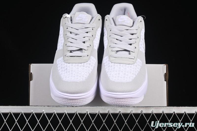 Nike Air Force 1 '07 Low 2.0 Flyknit Casual Sneakers with Full-Length Air Cushion - CI0051-500