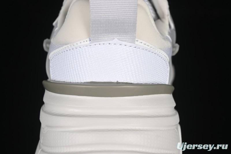 Nike Runtekk V2K Retro Low-Top Running Shoes with Cushlon Foam Midsole - FD0736-006