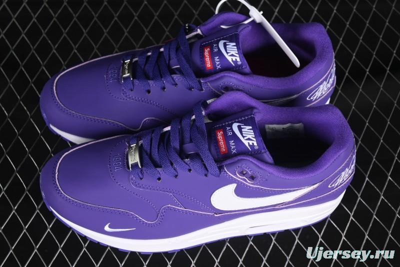 Nike Air Max 1 Retro Running Shoes with Half-Sole Air Cushion - HF8813-500