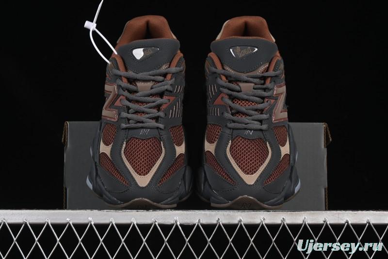 Joe Freshgoods x New Balance 9060 Retro Casual Running Sneakers with ABZORB Cushioning - U9060RFB