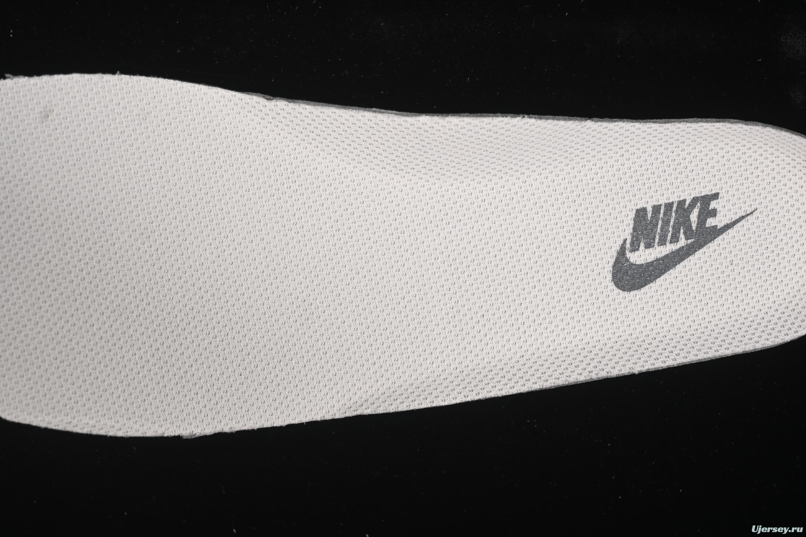 Nike Air Force 1 '07 Low Stussy Collaboration Light Grey Sky Blue Swoosh Casual Sneakers - XS1958-574