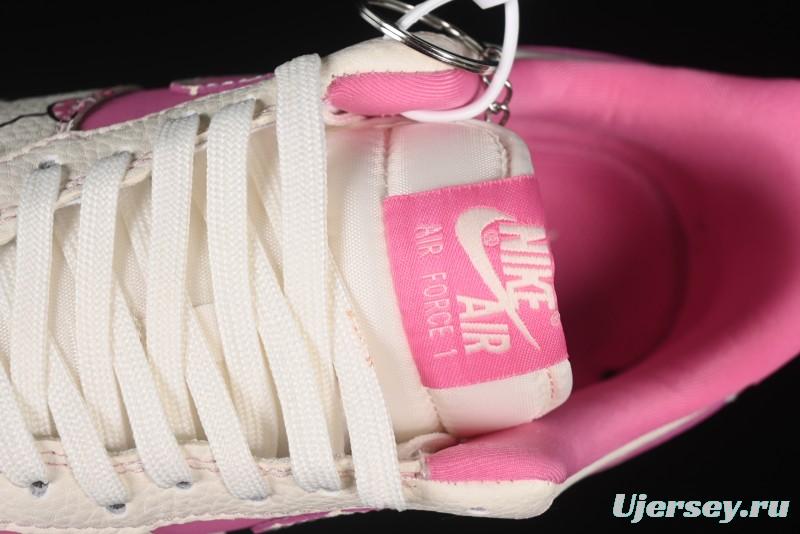 Nike Air Force 1 '07 Low Cartoon Cat Collaboration Pink Cartoon Cat Casual Sneakers - KK1988-082